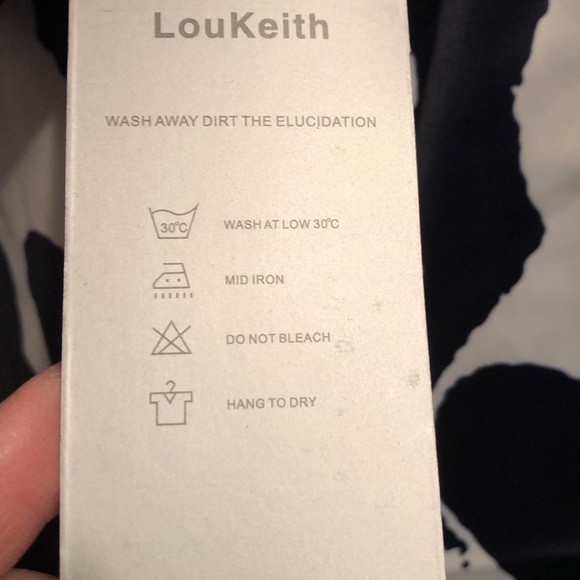 New LouKeith Navy White floral dresses 12, 18, 20 - Picture 6 of 7